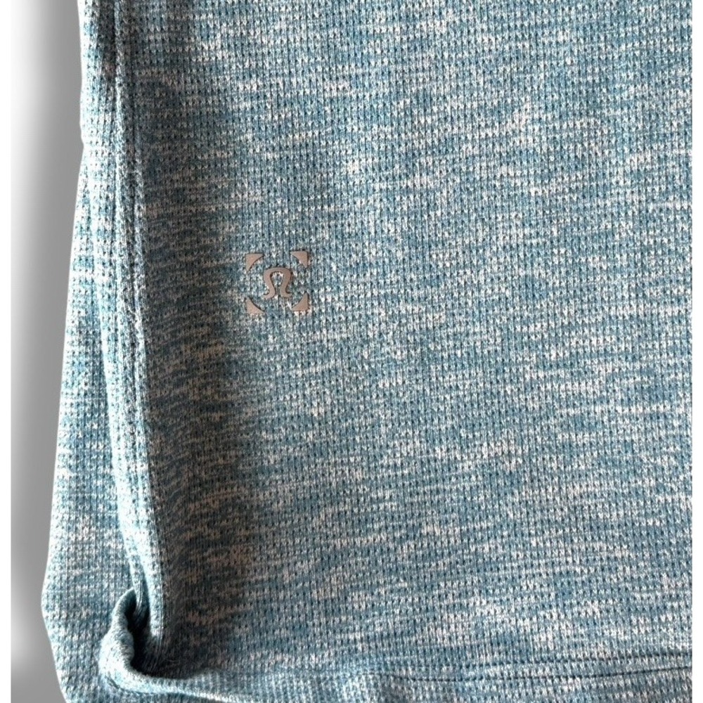 Lululemon Tee Shirt Blue Short Sleeve‎ Basic Drysense Athleisure Mens Large - Picture 5 of 6
